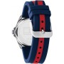 Tommy Hilfiger - Reloj analógico para niños, Color Azul, Rojo y Plateado 1720019, Pulsera, Pulsera