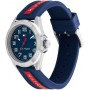 Tommy Hilfiger - Reloj analógico para niños, Color Azul, Rojo y Plateado 1720019, Pulsera, Pulsera