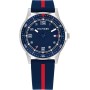 Genérico Reloj CADETE Caja 34MM Acero Silicona Azul 1720036