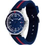 Genérico Reloj CADETE Caja 34MM Acero Silicona Azul 1720036