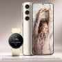 Samsung Galaxy S23, 128GB + Cargador de 45W - Smartphone Android con IA, Teléfono Móvil Desbloqueado, Color Beige (Versión