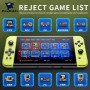 Cawevon Powkiddy X70 HD - Consola de juegos de mano retro de 7 pulgadas, joystick FC, simulador de arcade, batalla de dos