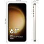 Samsung Galaxy S23, 256GB + Cargador de 45W - Smartphone Android con IA, Teléfono Móvil Desbloqueado, Color Verde (Versión
