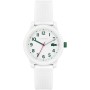 Lacoste Reloj Analógico de Cuarzo para Niños con Correa en silicona
