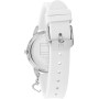 Tommy Hilfiger 1720043 Reloj Niña - Cuarzo, 34 mm, Esfera Blanca, Correa Silicona, 5 ATM