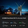 Enrutador inalámbrico para exteriores AX3000 WIFI6 de doble banda AP/r