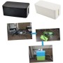 DOITOOL Caja Organizador De Regleta Cable De Alimentación Funda De Cable Organizador De Cables Organizador De Alambre Cable