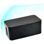 DOITOOL Caja Organizador De Regleta Cable De Alimentación Funda De Cable Organizador De Cables Organizador De Alambre Cable
