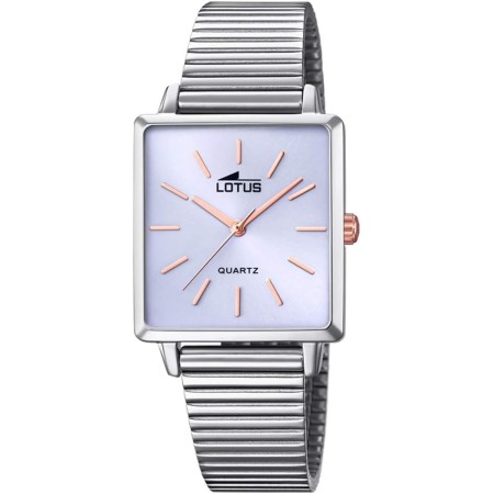 LOTUS Reloj Mujer 18715/3 Outlet Caja de Acero Inoxidable 316l Gris Plata Correa de Acero Inoxidable 316l Gris Plata