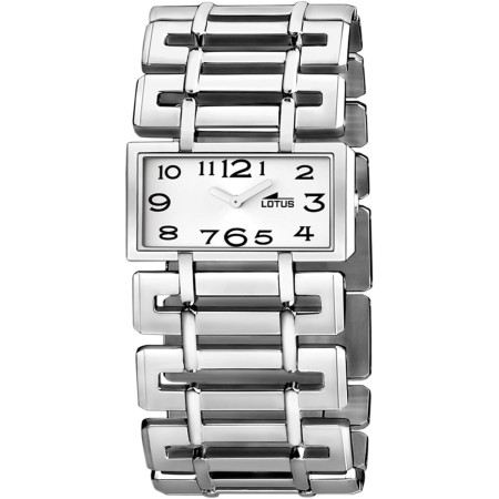 LOTUS Reloj Mujer 15434/7 Outlet Caja de Acero Inoxidable 316l Gris Plata Correa de Acero Inoxidable 316l Gris Plata