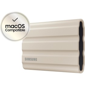 SAMSUNG T7 Shield SSD Portátil 1TB, USB 3.2 Gen.2, SSD Externo, Beige (MU-PE1T0K/EU)
