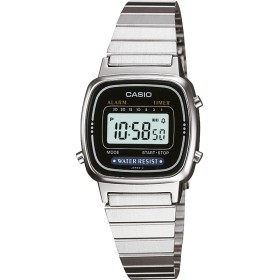 Casio Reloj de pulsera digital para mujer con acero inoxidable LA670W