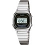 Casio Reloj de pulsera digital para mujer con acero inoxidable LA670W