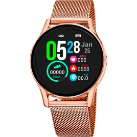 LOTUS Reloj Mujer 50001/A Smartwatch Caja de Aleacion de Zinc Rosa Correa de Acero Inoxidable 316l Rosa