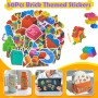 Videojuegos Artículos Fiesta Piñata Cumpleaños Infantil con Pajitas Pulsera Silicona Llaveros Bolsas de Fiesta Sello Pegatina