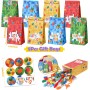 Videojuegos Artículos Fiesta Piñata Cumpleaños Infantil con Pajitas Pulsera Silicona Llaveros Bolsas de Fiesta Sello Pegatina