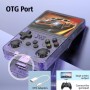 R36S - Consola de juegos portátil 64G con más de 15000 juegos, sistema Linux RK3326 de 3.5 pulgadas IPS Scree Retro Arcade
