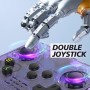 R36S - Consola de juegos portátil 64G con más de 15000 juegos, sistema Linux RK3326 de 3.5 pulgadas IPS Scree Retro Arcade
