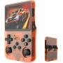 R36S - Consola de juegos portátil 64G con más de 15000 juegos, sistema Linux RK3326 de 3.5 pulgadas IPS Scree Retro Arcade