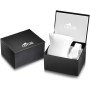 Lotus Reloj Infantil 18581/5 Junior Collection Caja de Acero Inoxidable 316l Plateado Correa de Cuero Negro