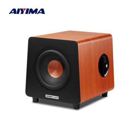 AIYIMA 800X-Subwoofer , altavoz activo de 8 pulgadas, graves profundos