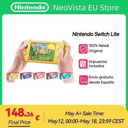 Nintendo Switch Lite Nintendo Switch consola de juegos portátil 32G al