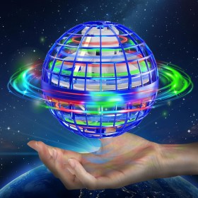semai Bola Voladora, Bola Voladora para Niños, Juguete para Niños A Partir De 6 Años con Luz Led, Bola Flotante Controlada A