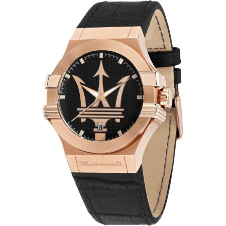 MASERATI Reloj Hombre, Tiempo y Fecha, Analógico, 42 mm, Colección Potenza Edición Limitada - R8851108036