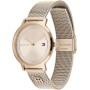 Tommy Hilfiger Reloj Analógico de Cuarzo para Mujer con Correa de Malla de Acero Inoxidable