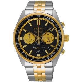 Seiko Reloj Analógico para Hombre de Cuarzo con Correa en Acero Inoxidable SSB430P1