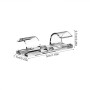 Clips para cables adhesivos, 20 clips transparentes de gestión de cables para pared, soporte de alambre fuerte, organizador de