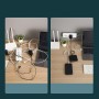 Clips para cables adhesivos, 20 clips transparentes de gestión de cables para pared, soporte de alambre fuerte, organizador de