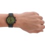 Emporio Armani Reloj Hombre, Movimiento Cronógrafo con 3 subesferas y Caja de 43mm con Correa de Acero, Piel o Silicona