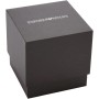 Emporio Armani Reloj Hombre, Movimiento Cronógrafo con 3 subesferas y Caja de 43mm con Correa de Acero, Piel o Silicona