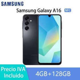 Samsung Galaxy A16 NFC，6,7" AMOLED Pantalla，50 MP Cámara，CPU Octa-Núcl