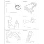 Manta para Bebé 3D Gamepad Gamer Niño niña Adolescente Gaming Manta de Franela Video Controlador de Juegos Throw Blanket para