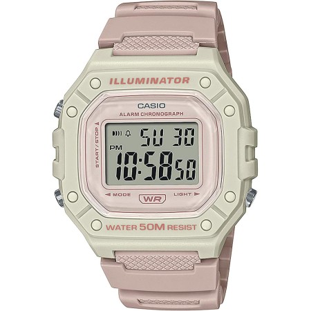 CASIO, para mujer Unisex-adultos, Analógico W-218HC-4A2VEF