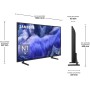 Samsung TV QLED 4K 2024 85Q80D Smart TV de 85" con Imagen y Sonido mejorados, Mayor Control del Color con Full Array, el Mejor