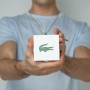 Lacoste Reloj Analógico de Cuarzo para Hombre Colección NEOCROC con Correa de Silicona Azul Marina - 2011184
