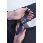 GUESS Reloj multifunción de acero inoxidable de 50 mm para hombre