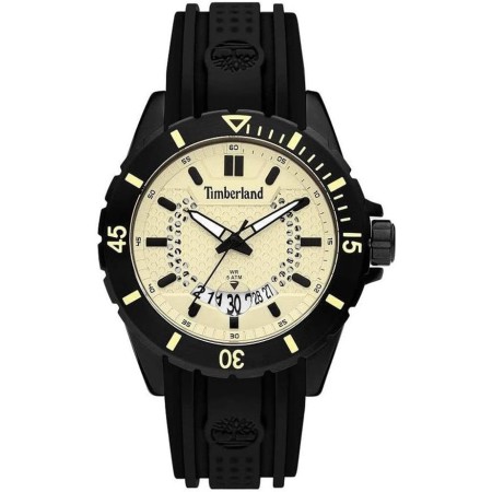 Timberland Reloj Hombre Analogico Cuarzo con Correa de Silicona 15578JSB-14P