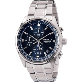 Seiko Reloj Analógico para Hombre de Cuarzo japonés con Correa en Acero Inoxidable SSB377P1