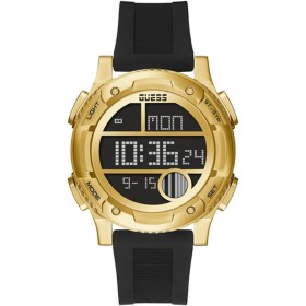 GUESS Reloj digital de silicona de 45 mm
