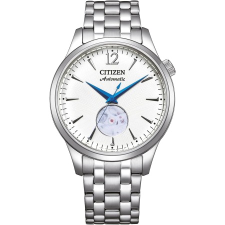 CITIZEN Reloj Analógico para Hombres de Automático con Correa en Acero Inoxidable NH9131-73A
