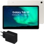 Samsung Galaxy Tab S9, 128 GB, 5G + Cargador 45W - Tablet Android con IA, Ranura MicroSD, S Pen Incluido, Beige (Versión
