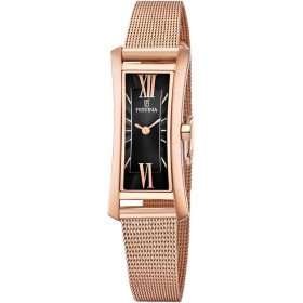 Festina Reloj Mujer F6804 Caja de Acero Inoxidable 316l Correa de Acero Inoxidable 316l