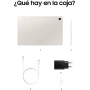 Samsung Galaxy Tab S9, 128 GB, 5G + Cargador 45W - Tablet Android con IA, Ranura MicroSD, S Pen Incluido, Beige (Versión