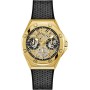 Guess Women's 40mm Watch - Multi-Color Strap Multi Dial Iridescent Case