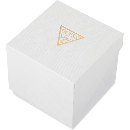 Guess Women's 40mm Watch - Multi-Color Strap Multi Dial Iridescent Case