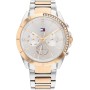 Tommy Hilfiger Reloj Analógico de Cuarzo Multifunción para Mujer con Correa de Acero Inoxidable - Disponible en versión Oro o